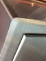 Wäscheschacht-Türe 24x30cm – Metall, doppelwandig - Detail übergangsfreier Türrahmen